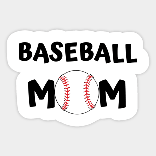 Baseball mom gift Sticker